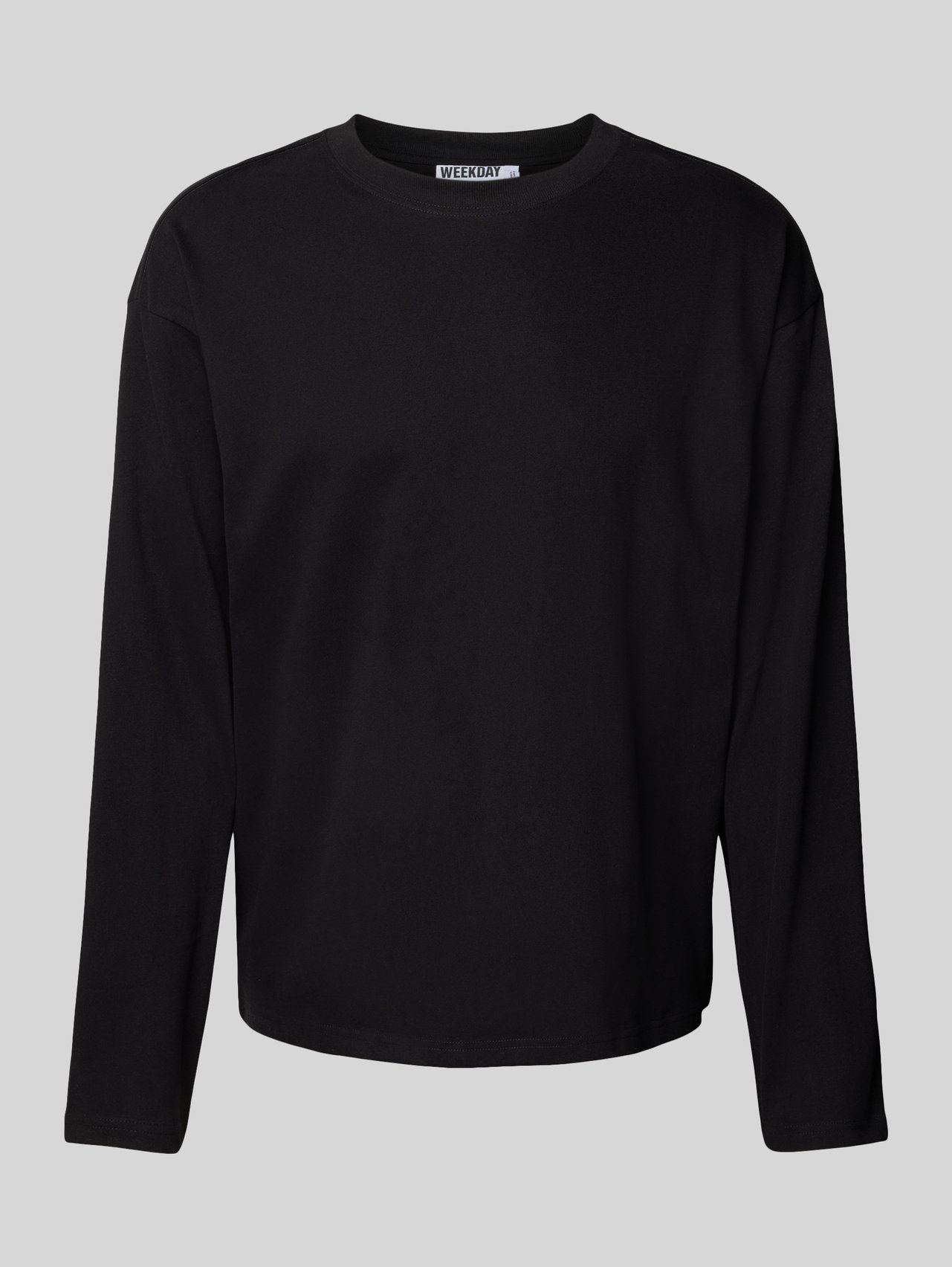 Longsleeve mit geripptem Rundhalsausschnitt von Weekday - 6