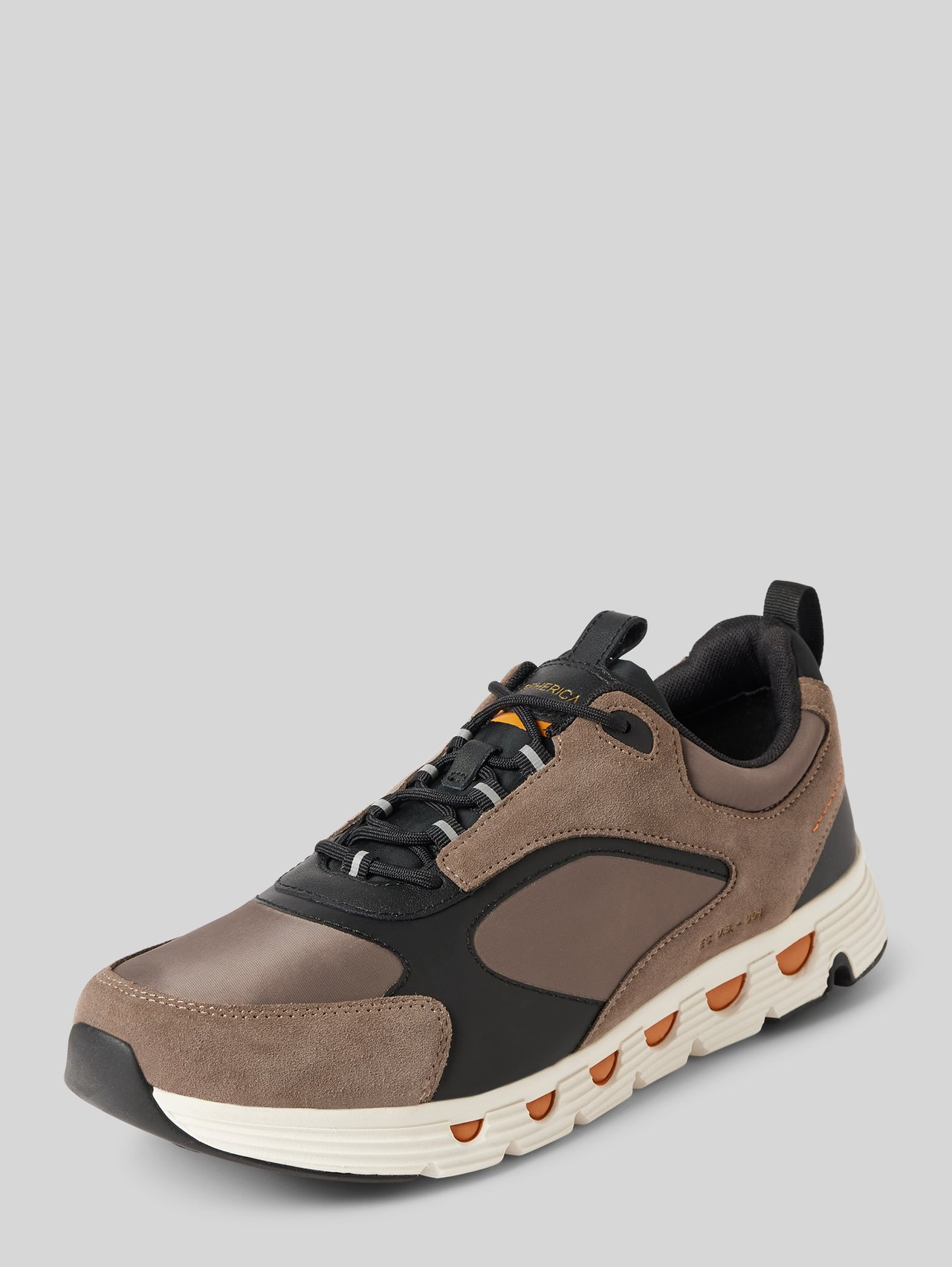 Sneaker mit Schnürverschluss Modell 'SPHERICA' von Geox Beige - 41