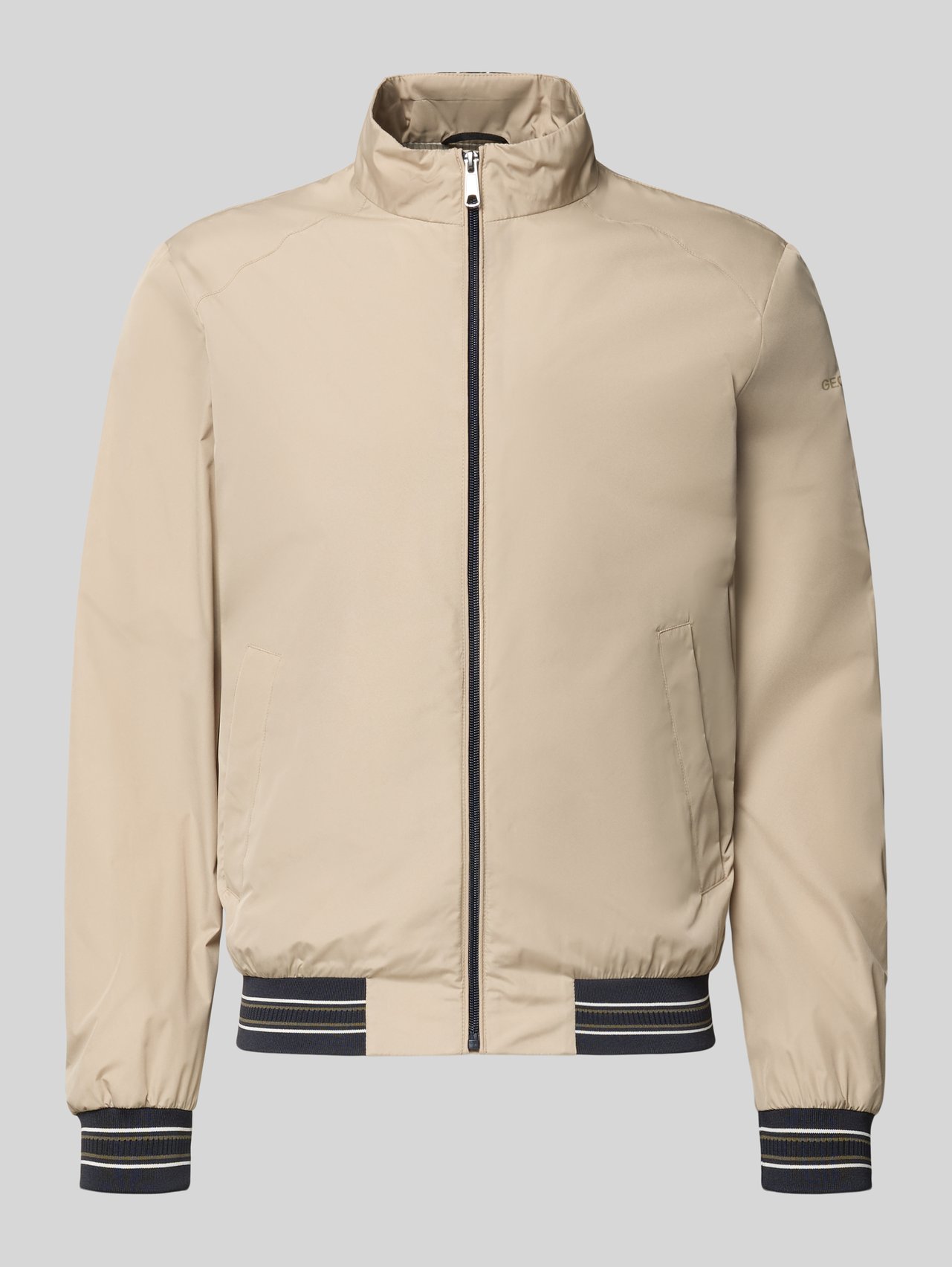 Blouson mit Stehkragen und Reißverschluss von Geox Beige - 20
