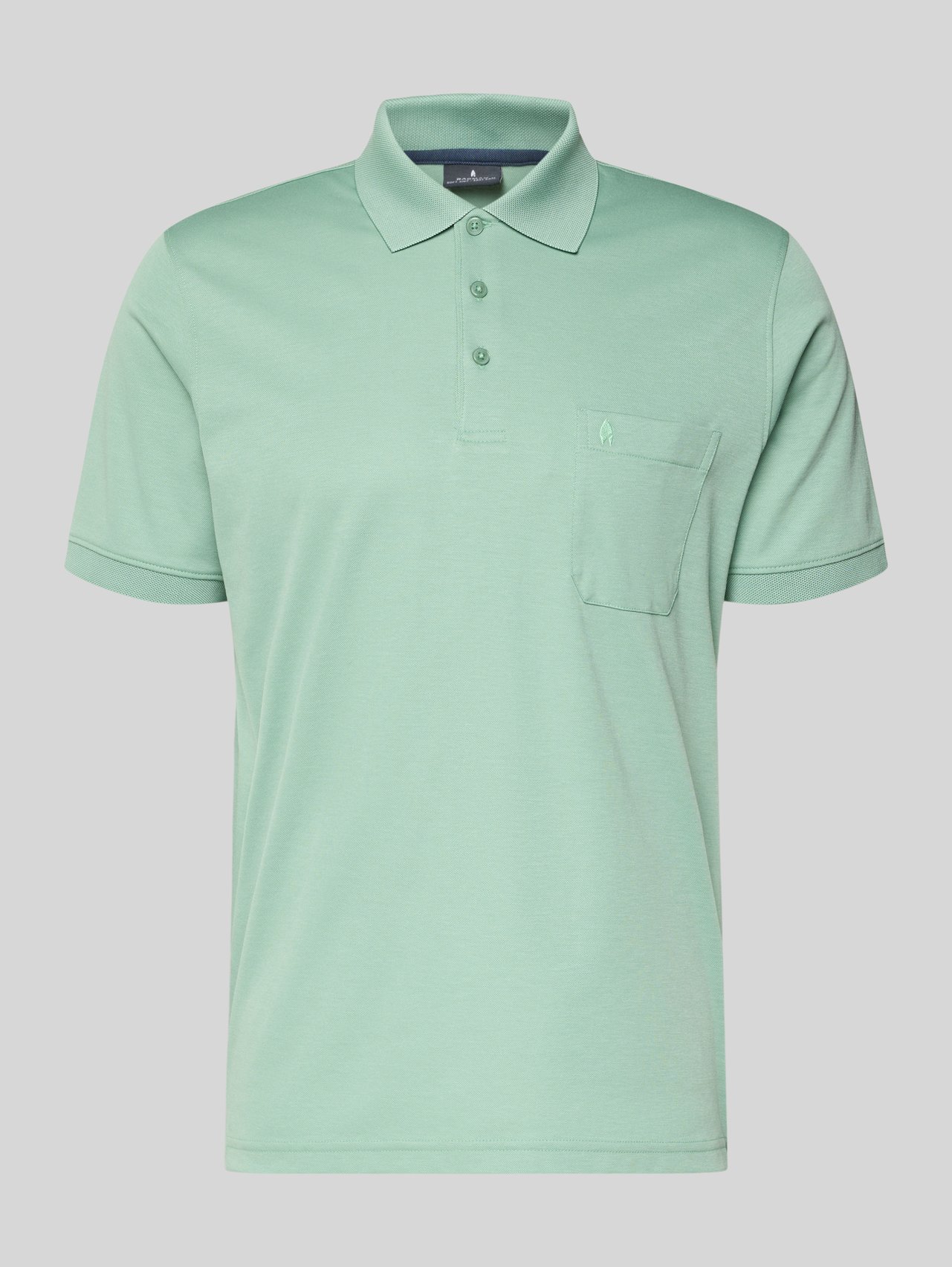 Relaxed Fit Poloshirt aus Baumwoll-Mix von RAGMAN - 37