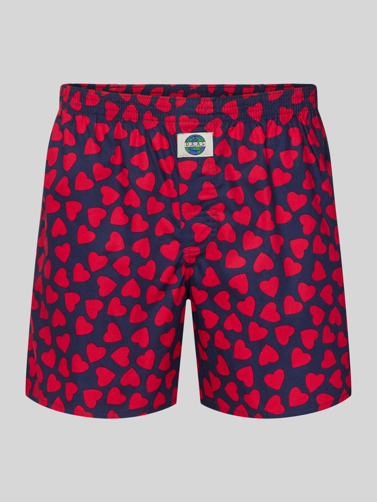 Boxershorts aus reiner Baumwolle Modell 'Herz' von D.E.A.L - 2