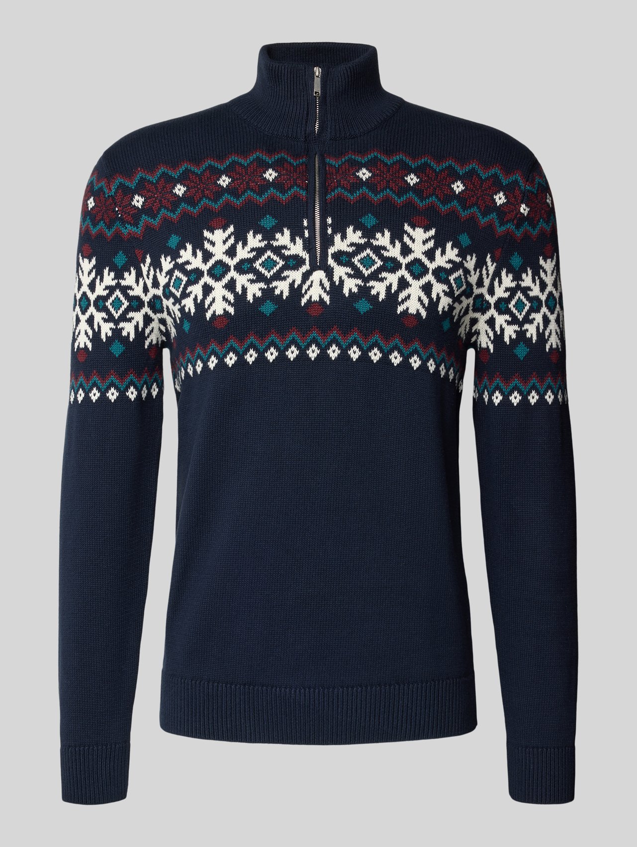 Strickpullover mit Troyer-Kragen von MCNEAL - 22