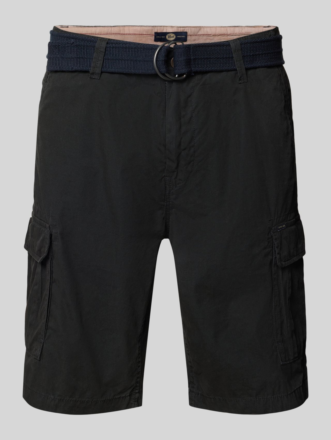 Regular Fit Bermudas mit Cargo-Taschen von Petrol - 6