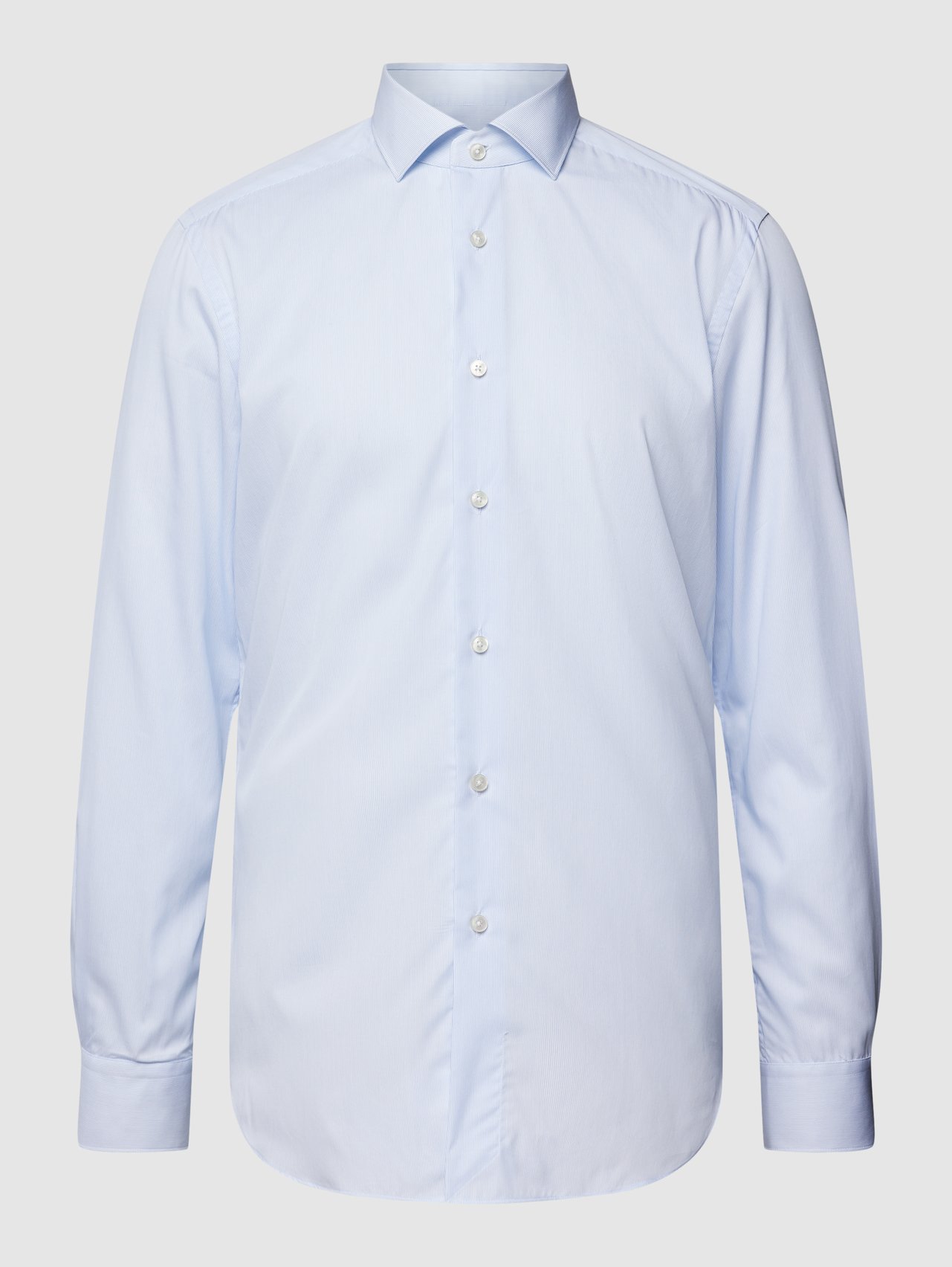Regular Fit Businesshemd aus Twill von Xacus - 2