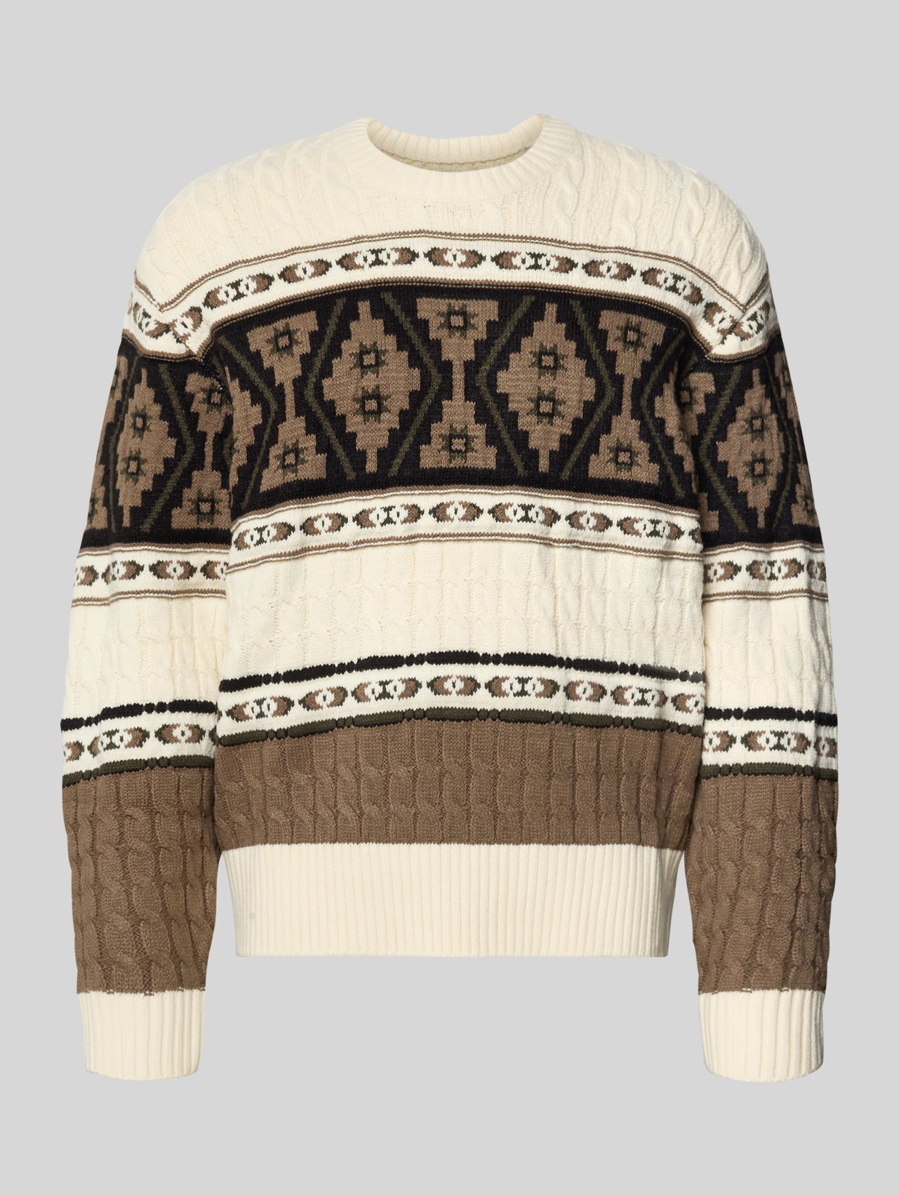 Strickpullover im Allover-Look Modell 'HENSON' von Redefined Rebel - 2
